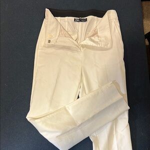 Zara Women's White Trousers